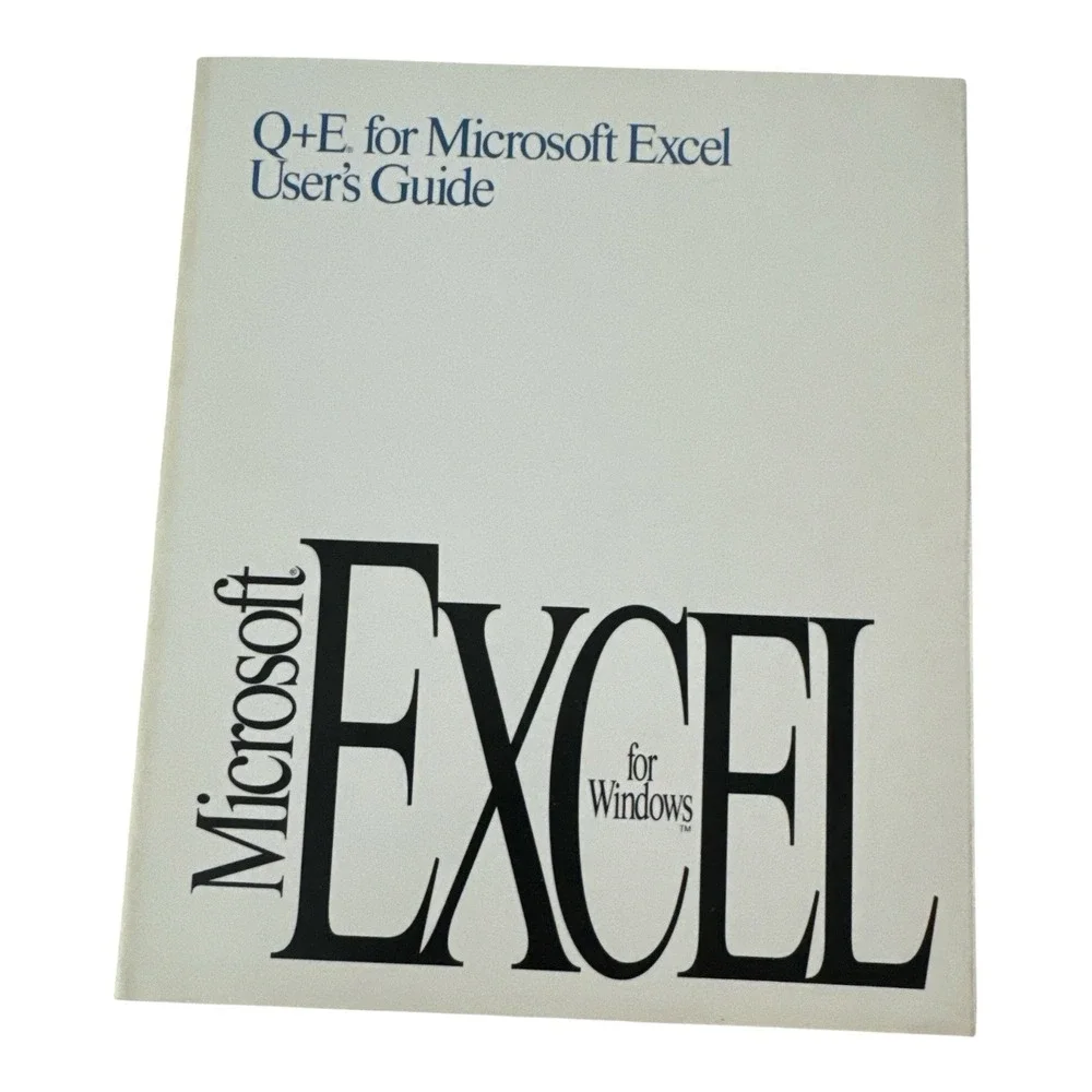 Vintage Lot‎ of Microsoft Computer Manuals – Excel, Word, PowerPoint, Graph